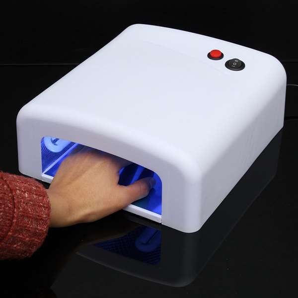 110V 36W UV Gel Lamp Cuticle File Tips Nail Art Set Kit