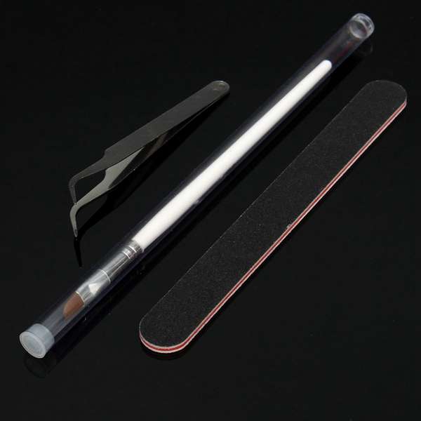 110V 36W UV Gel Lamp Cuticle File Tips Nail Art Set Kit
