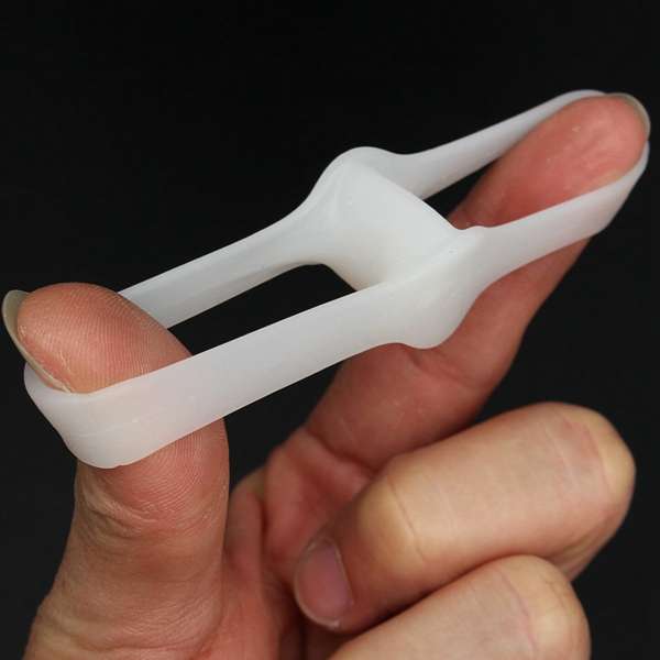 2Pcs Soft Gel Toe Separators Stretchers Bunion Protector