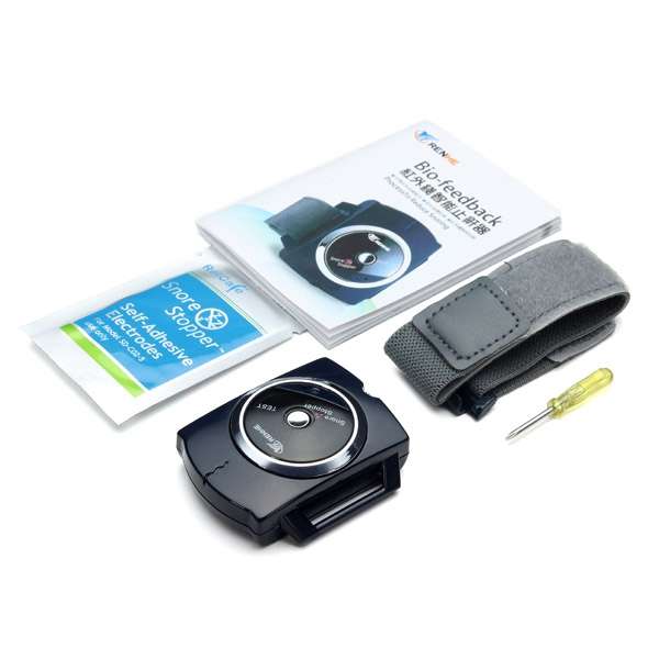 RENHE Bio Feedback Infrared Snore Stopper Wristband Watch Anti Snoring