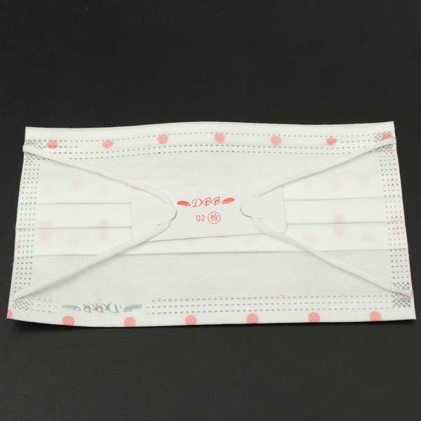 Disposable Ear Loop Non Woven Salon Mouth Flu Face Mask