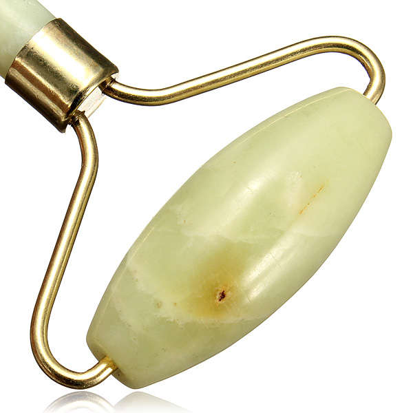 Green Jade Roller Massager Eye Face Neck Head Relax Massage