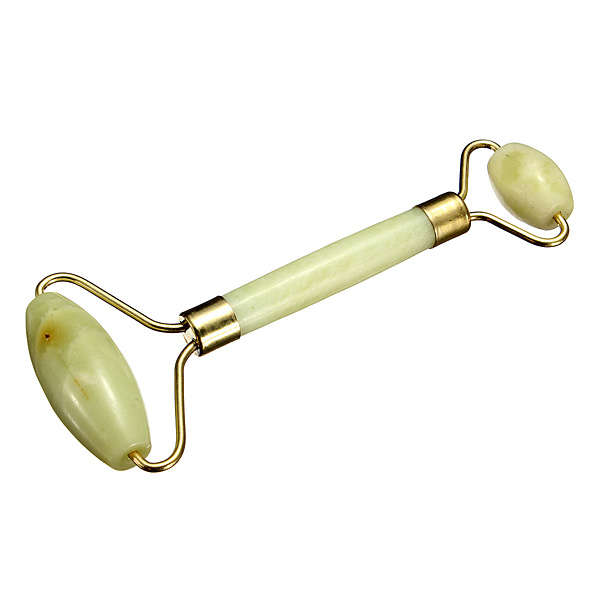 Green Jade Roller Massager Eye Face Neck Head Relax Massage