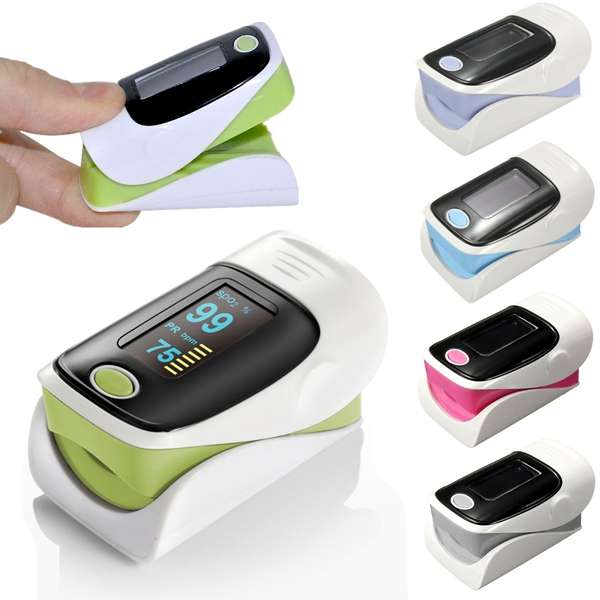 OLED Pulse Finger Fingertip Oximeter Blood SpO2 PR Heart Rate Monitor
