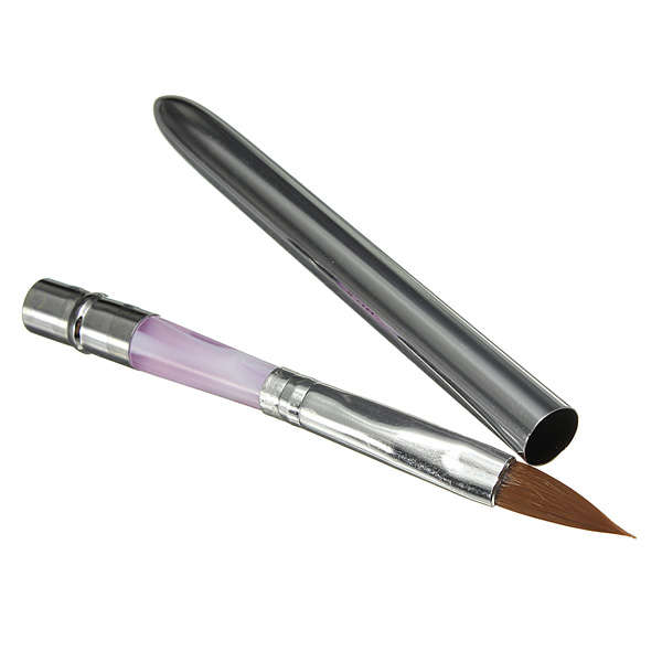 5Pcs Detachable UV Gel Acrylic Nail Art Polish Tool Drawing Pen Brush
