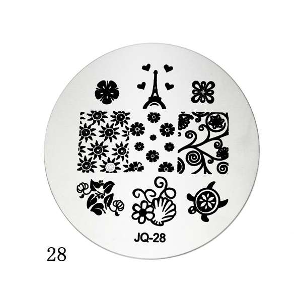 Nail Art Polish Stamping Template Image Stamp Plates DIY