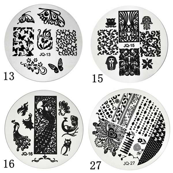 Nail Art Polish Stamping Template Image Stamp Plates DIY