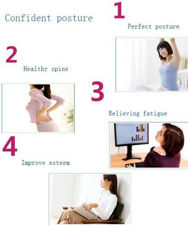 JORZILANO Humpback Kyphosis Correct Belt Back Support Posture Brace