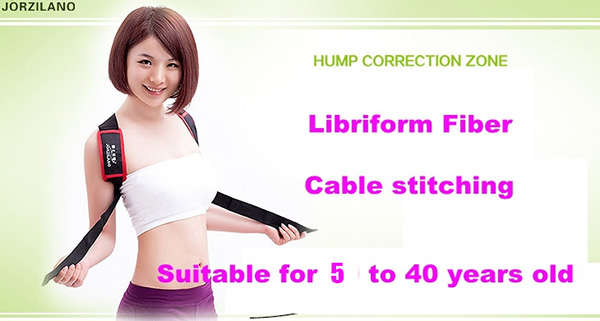 JORZILANO Humpback Kyphosis Correct Belt Back Support Posture Brace