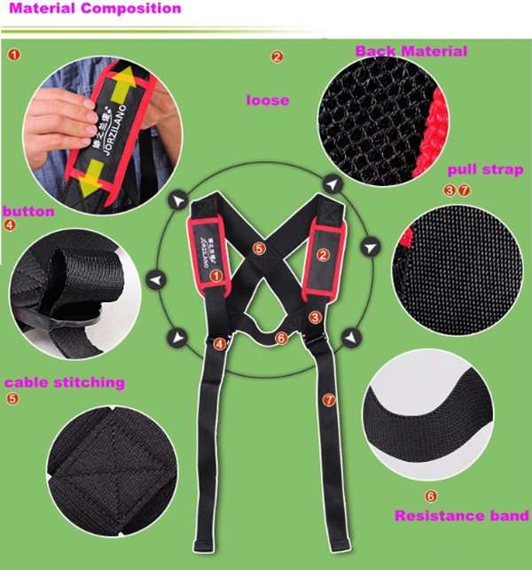 JORZILANO Humpback Kyphosis Correct Belt Back Support Posture Brace