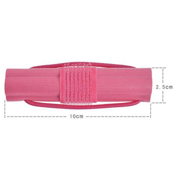 6 Pcs DILAN Sponge Hair Curler Roller Stick Flower Shape 