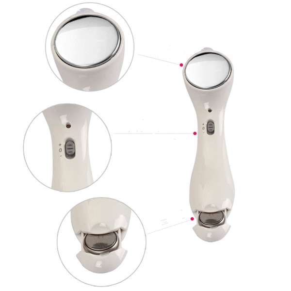 Micro Vibrate Anti-wrinkle Facial Massager Roller Ion Face Care Clean Tool