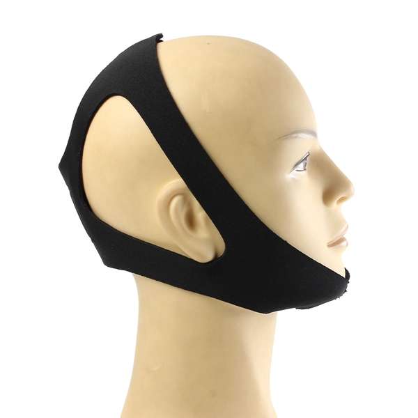 Anti Snoring Chin Strap Snore Stopper Sleep Belt Brace Device
