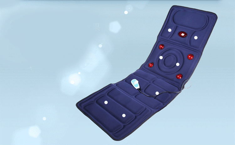 Collapsible Full-body Massage Mattress Multifunction Massager Cushion