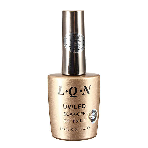 18 Colors 15ml Soak Off Metallic Metal Nail UV Gel Polish