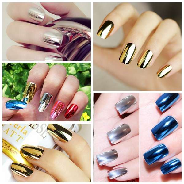 18 Colors 15ml Soak Off Metallic Metal Nail UV Gel Polish