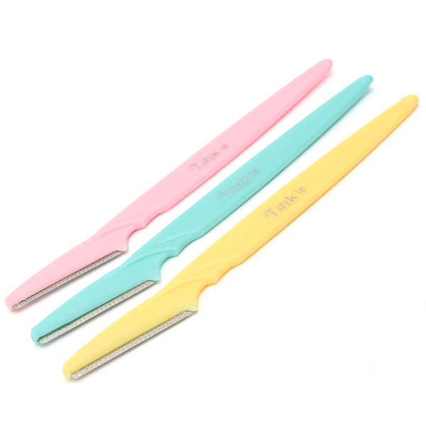 3Pcs Tinkle Eyebrow Face Razor Trimmer Hair Remover Set