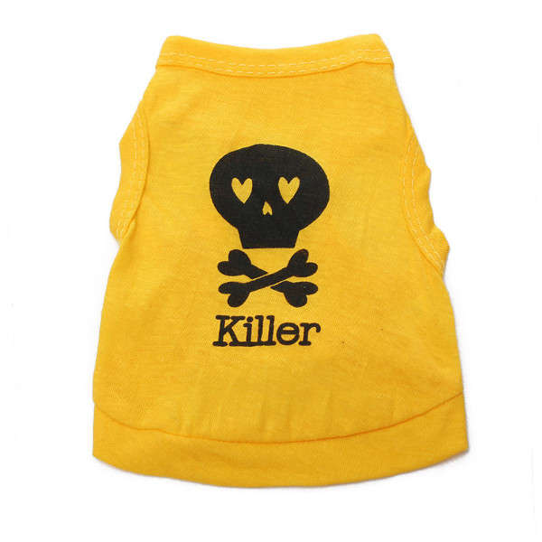 Killer Skull Puppy Vest