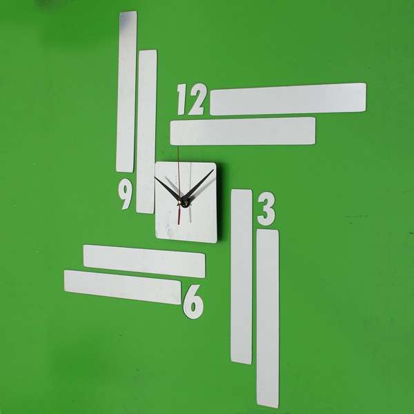 DIY Wall Clock,Digit Number Wall Clock,Mirror Wall Clock
