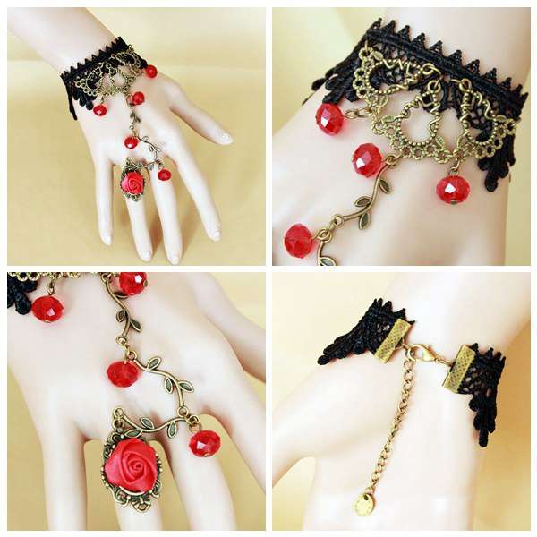 Lace Ring Bracelet