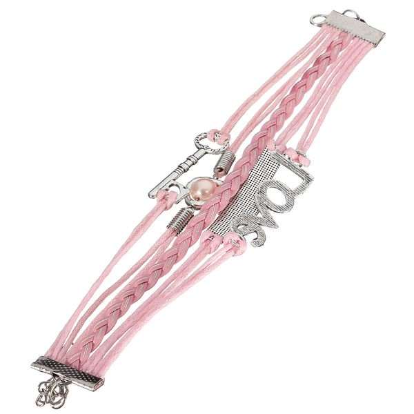 Love Key Charm Bracelet