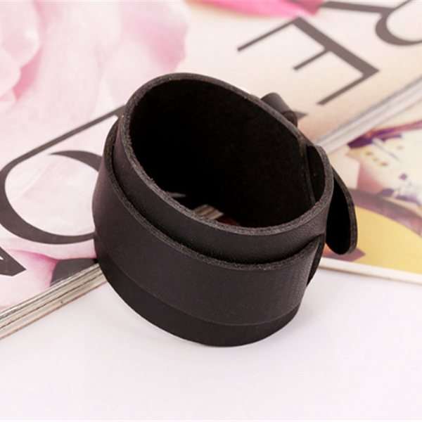 Men Punk Leather Bracelet