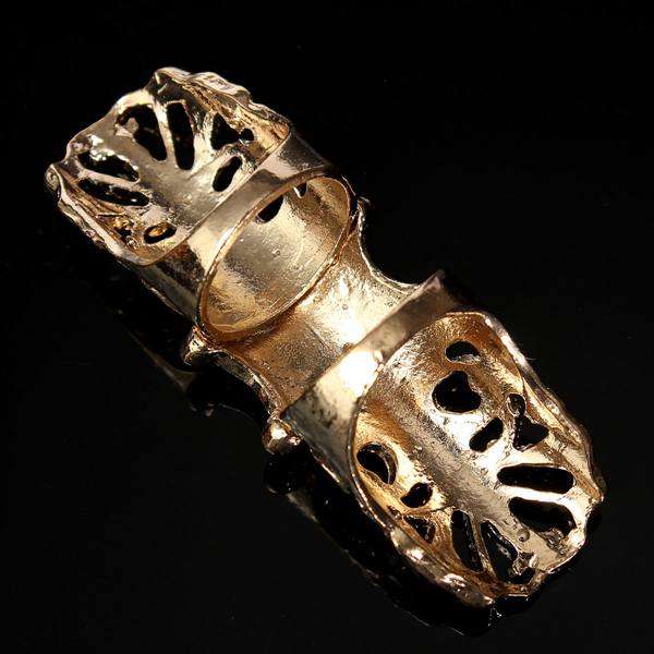 Vintage Hollow Butterfly Knuckle Ring