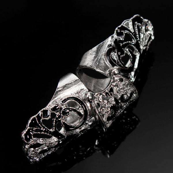 Punk Hollow Butterfly Ring