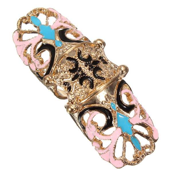 Vintage Hollow Butterfly Knuckle Ring