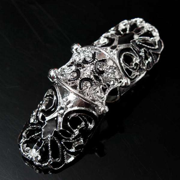 Punk Hollow Butterfly Ring