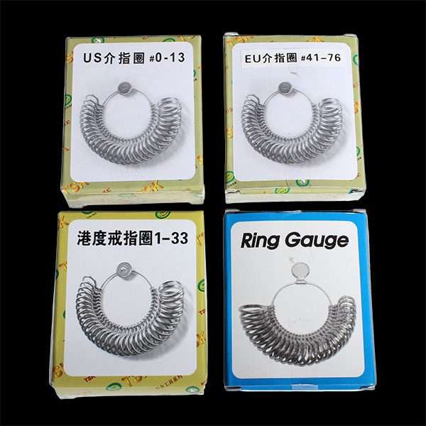 Metal Finger Ring Sizer
