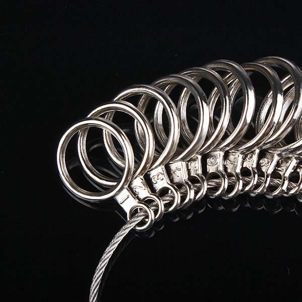 Metal Finger Ring Sizer