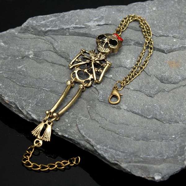 Bow Skull Alloy Bracelet