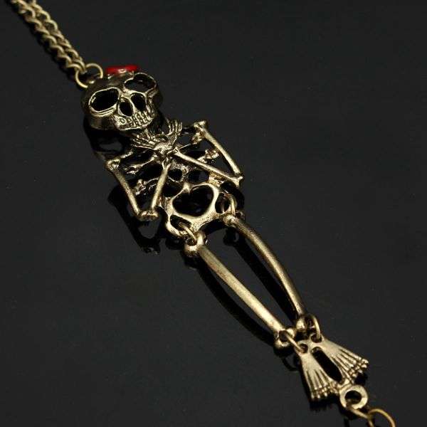 Bow Skull Alloy Bracelet