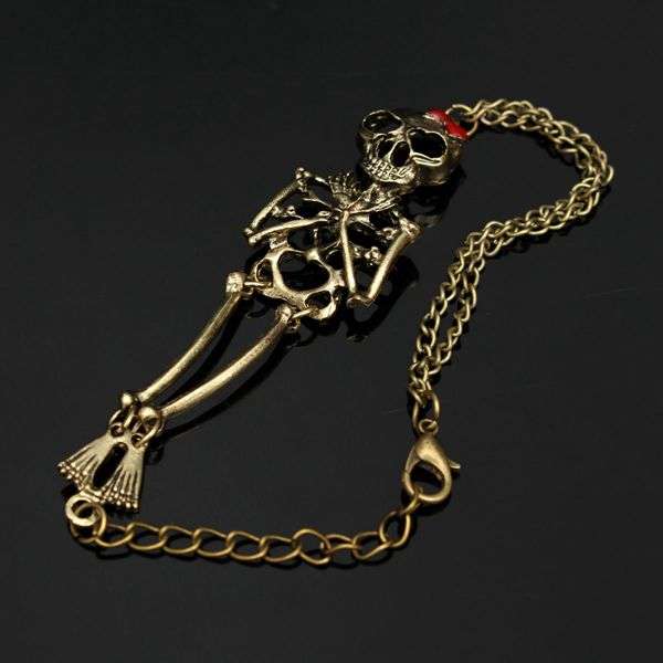 Bow Skull Alloy Bracelet