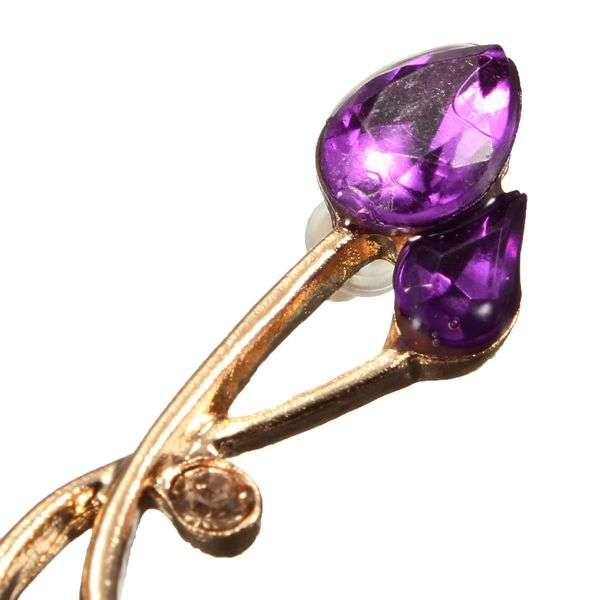 Rhinestone Butterfly Ear Clip