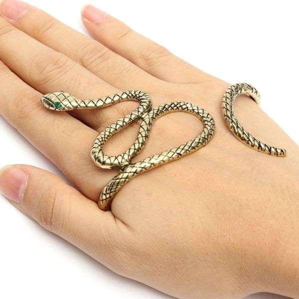 Punk Snake Palm Bracelet