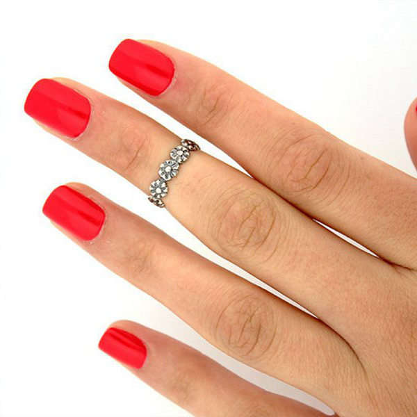 Daisy Flower Toe Ring