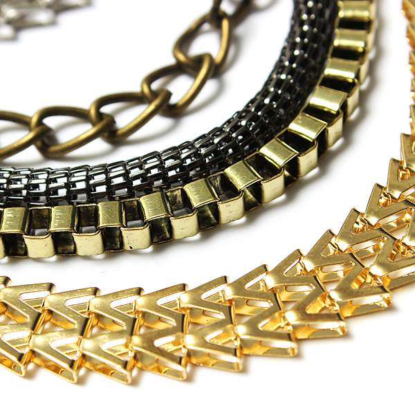 Vintage Crystal Statement Necklace