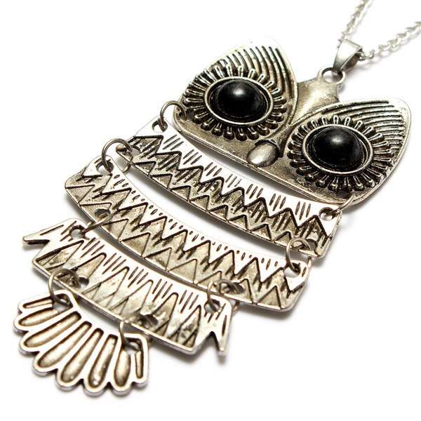 Bronze Owl Necklace