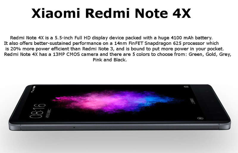 Xiaomi Redmi note 4X