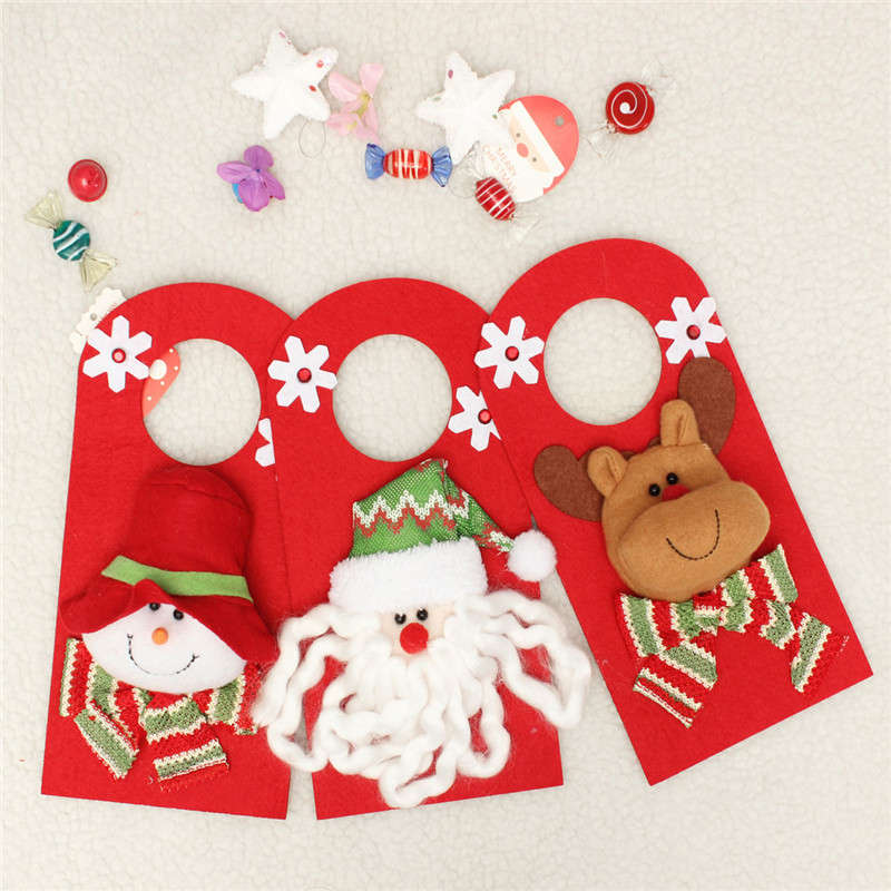 Christmas Xmas Decoration Hanging Santa Clau Snowman Elk Christmas Decoration