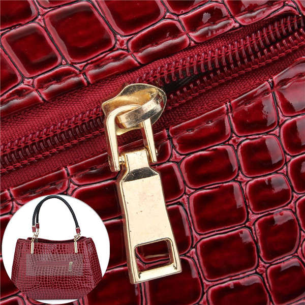 Zipper Of Crocodile Handbags