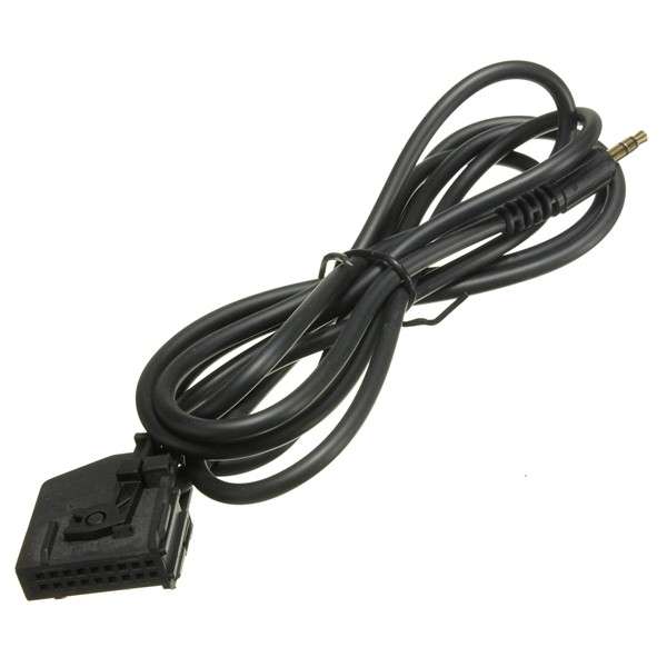 3.5mm 145mm Aux Line In Adapter Cable Radio for Vw Audi Skoda MFD2 RNS2 ipod MP3