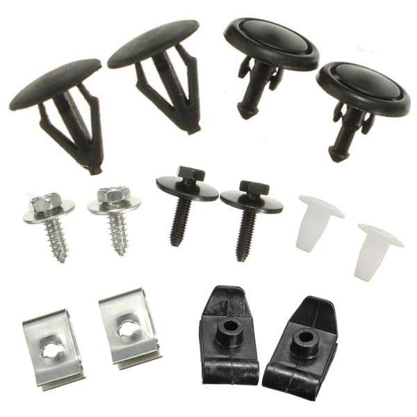 Car Engine Undertray Cover Clips Bottom Shield Guard Screws For TOYOTA AVENSIS