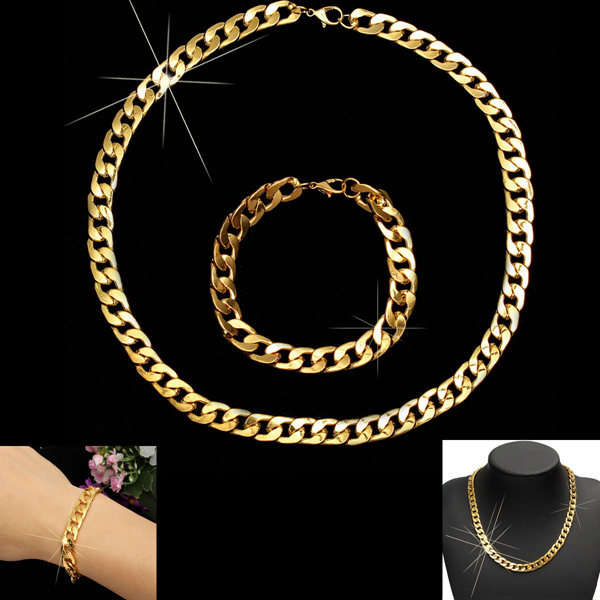 Men Necklace Bracelet