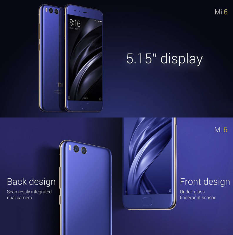 Xiaomi Mi6 Mi 6