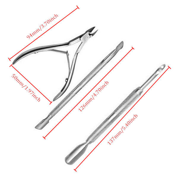 Nail Cuticle Spoon Pusher 