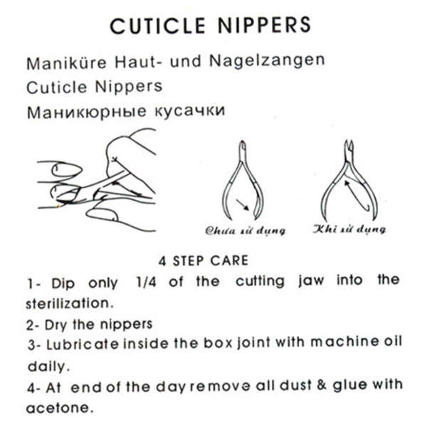 Nail Cuticle Spoon Pusher 