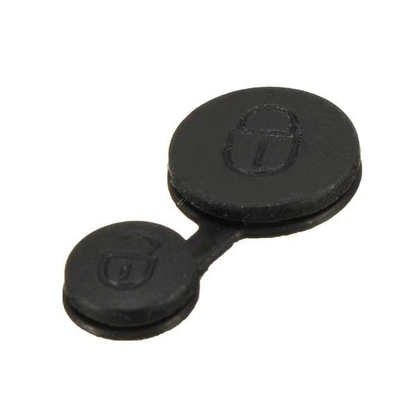 2 Button Key Fob Case Rubber Pad For Peugeot 106 206 306 405 406 SAXO XSARA